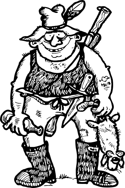 A Kiwi Bloke clipart