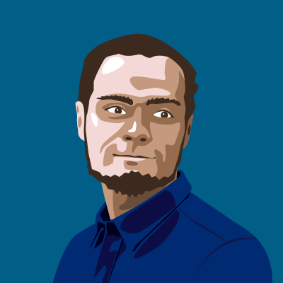 A male head clipart