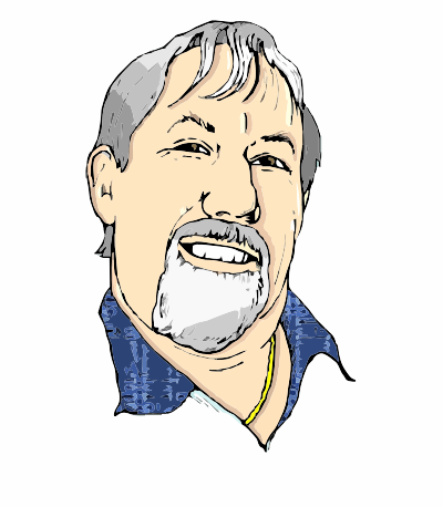 A Mans Face clipart