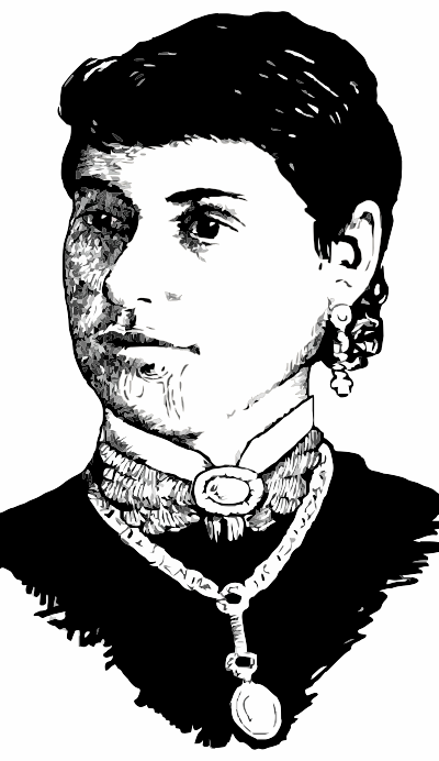 A Maori woman with a tattoo on her face clipart