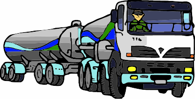 A Milk Tanker clipart