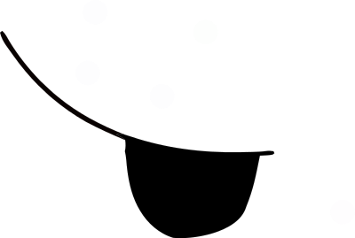 A pirate's eye patch clipart