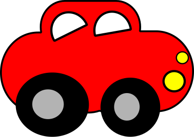 A red car clipart