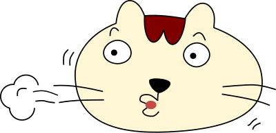 A Relieved Cat clipart