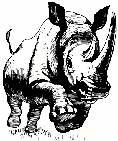 A Rhino clipart