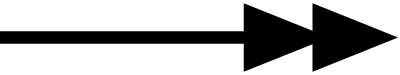 A simple arrow with double ends clipart
