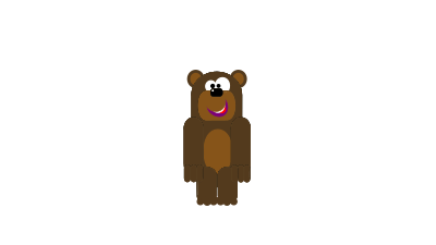 A simple bear clipart