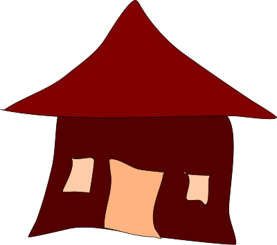 A Simple Hut, Home clipart