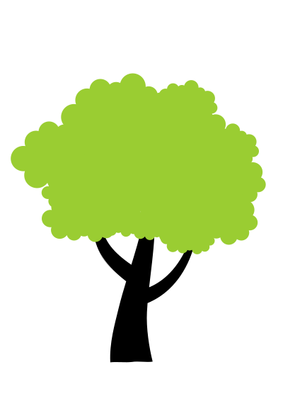 A simple tree #2 clipart