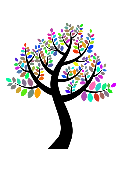 A simple tree #5 clipart