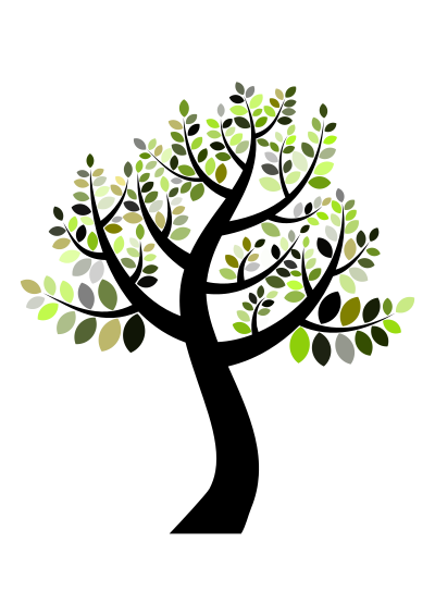A simple tree #7 clipart