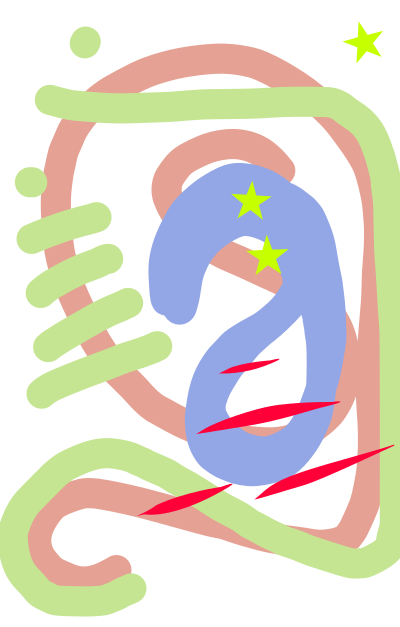 A starscape clipart