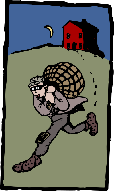 A Thief in the Night clipart