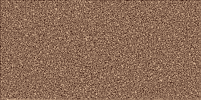 A very big non-orthogonal maze clipart