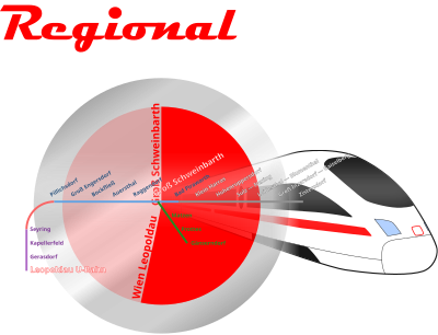 A Vision of a train clipart