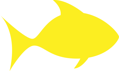 A Yellow Fish clipart