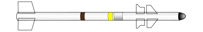 AA missile clipart