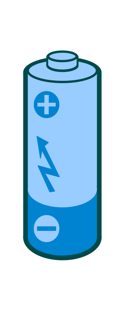 AAA battery clipart