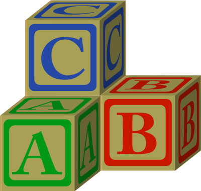 Abc blocks petri lummema 01 clipart
