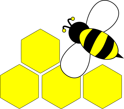 Abeille-Bee-Ruche clipart