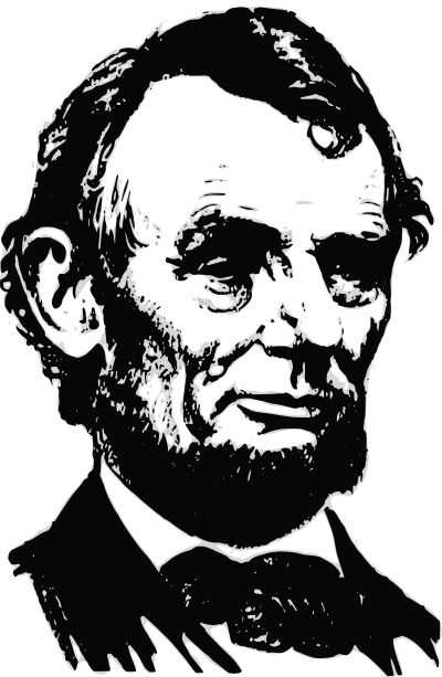 Abe's Face clipart