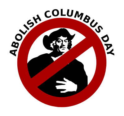 Abolish Columbus Day clipart
