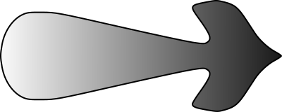 Abstract Arrow clipart
