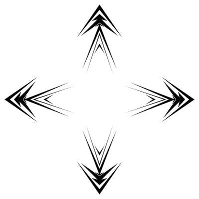 Abstract Arrows clipart