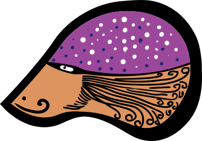 Abstract beatnik clipart