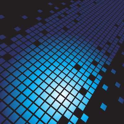 Abstract blue tiles vector design clipart