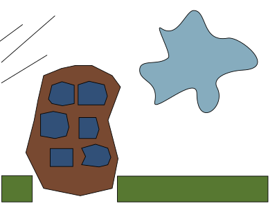 Abstract building clipart