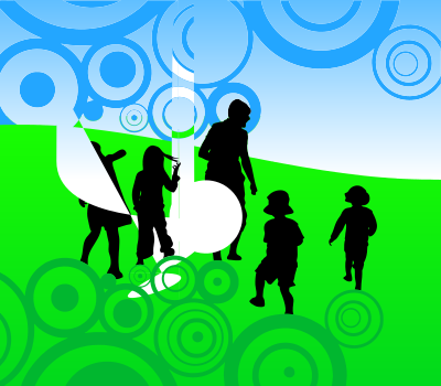 Abstract Children Background clipart