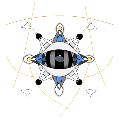 Abstract coat of arms clipart