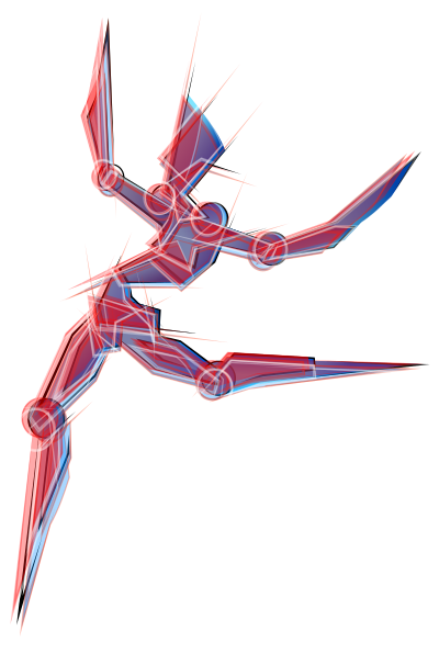 Abstract Dancer clipart