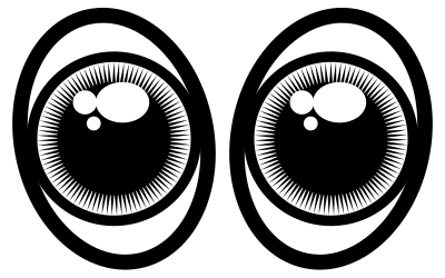 Abstract Eyes clipart