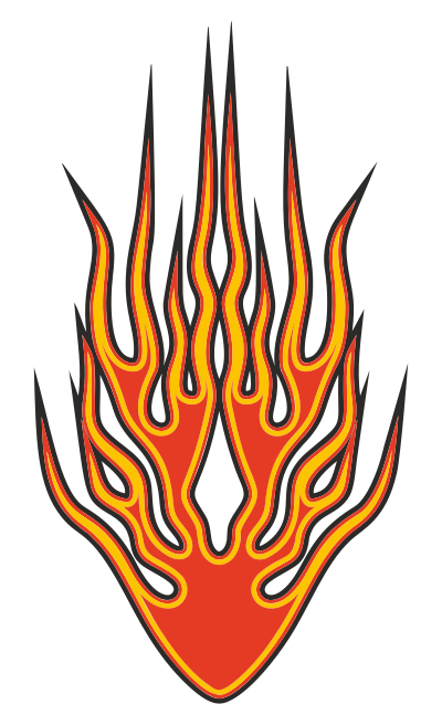 Abstract Flames clipart