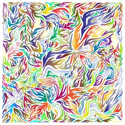 Abstract Flames Tile clipart