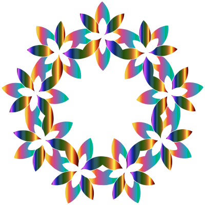 Abstract Floral Design clipart