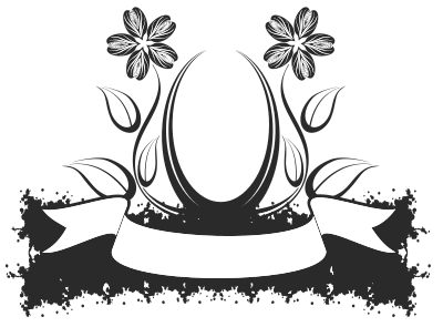 Abstract Floral Design 3 clipart
