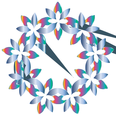 Abstract Floral Design 4 clipart