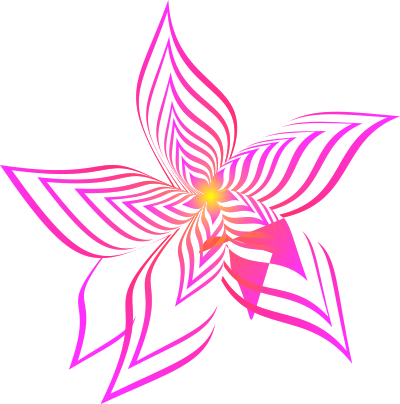 Abstract flower 28 (colour 2) clipart