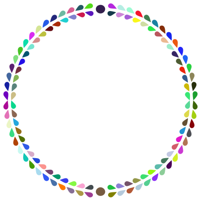 Abstract Frame Prismatic clipart