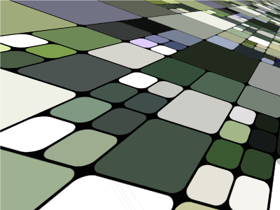 Abstract Geometric Background In Perspective clipart