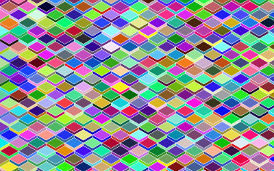 Abstract Geometric Cubes Background clipart