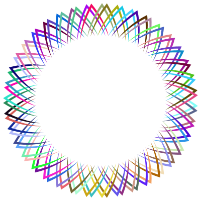 Abstract Geometric Frame I Prismatic clipart