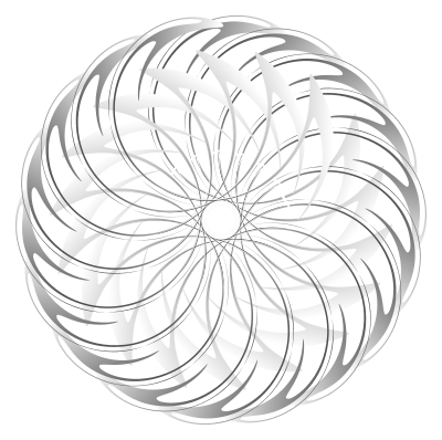 Abstract Geometric Orb No Background clipart
