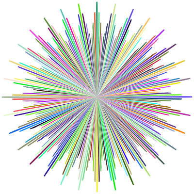 Abstract Geometric Sun Design Frame II Prismatic clipart