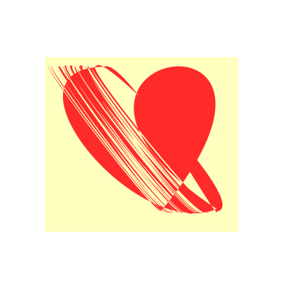 Abstract heart clipart