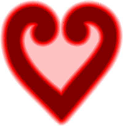 Abstract heart clipart