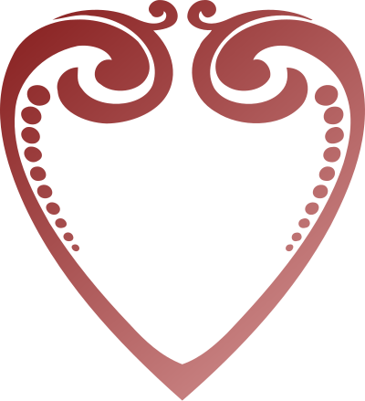 Abstract heart 7 (colour) clipart